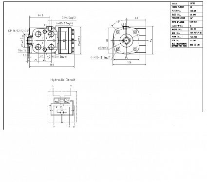 Насос-дозатор (гидроруль) 101-5TX-500-E1 (аналог OSPBX 500 LS 150-1088)).  �2